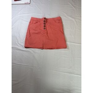 Womens Copper Key Coral mini skirt, size‎ 13, juniors